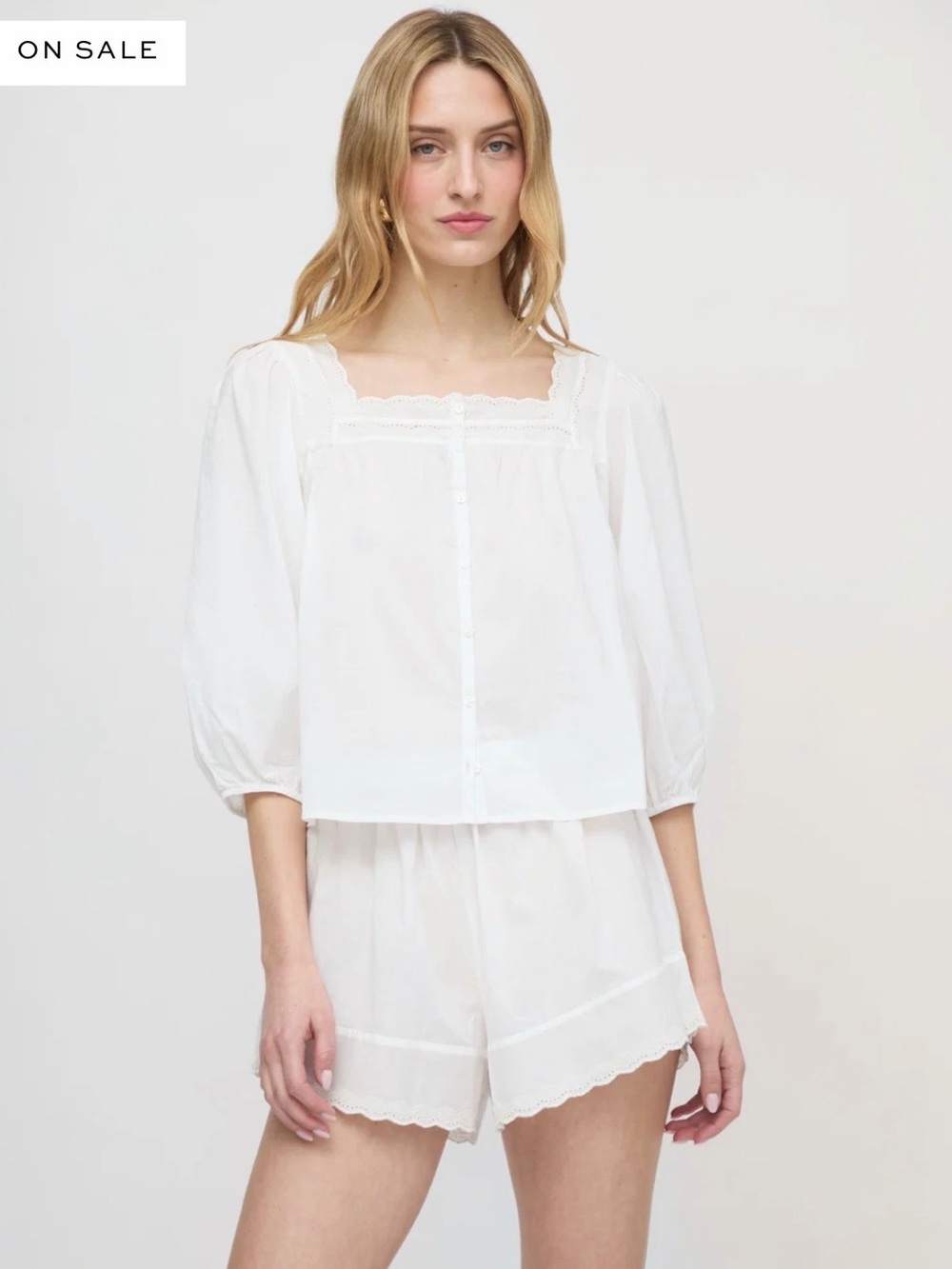 Hill House White Bennie Short